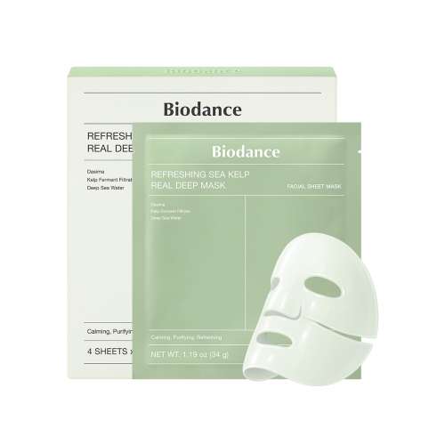 Biodance: Refreshing Sea Kelp Real Deep Mask  34gm*4ea