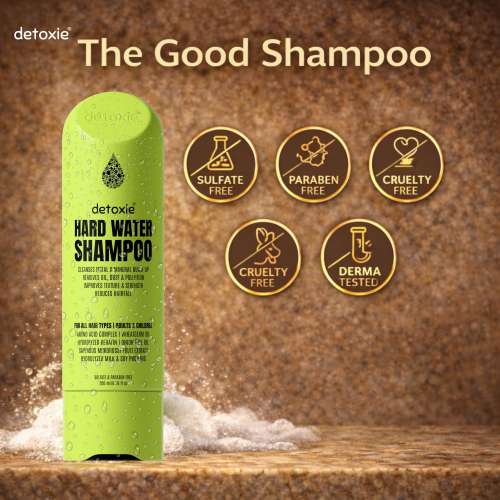 Detoxie: Hard Water Shampoo 200ml