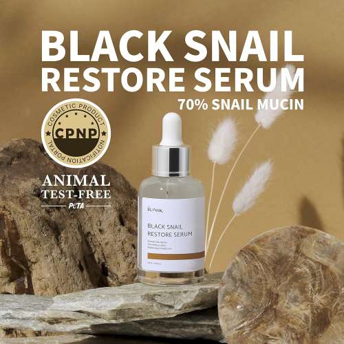 iUNIK: Black Snail Restore Serum 50ml