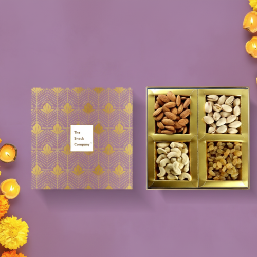 The Snack Company: The Magnum Selection: A Premium Assortment of Hand-picked Dry Fruits 400gm