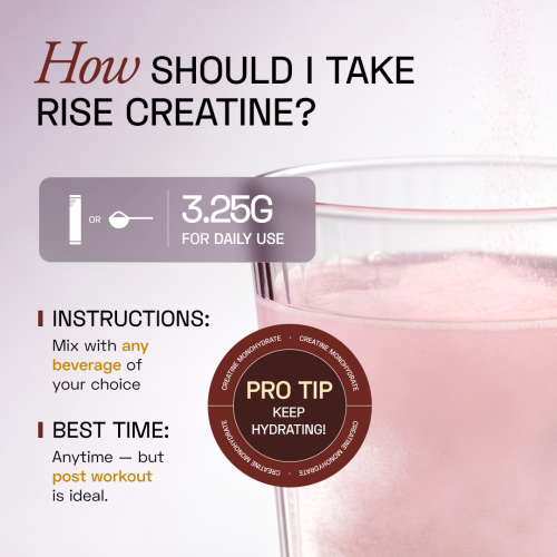 Ace Blend: Rise Creatine Monohydrate, Ultra-Fine & Fast Absorbing, Recovery Support (30 Servings)