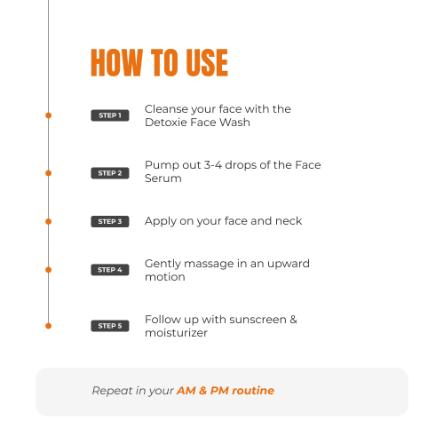 Detoxie: Detoxie Cortisol Lowering Face Serum 30ML