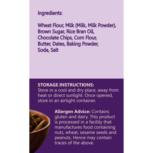 The Snack Company: Date Chocochip Bistick 130gm