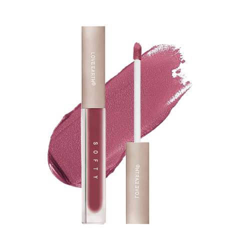 Love Earth: Softy Tinty Lipstick - Caramel Frost 2ml
