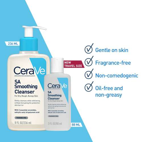 CeraVe: SA Smoothing Cleanser 88ml