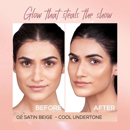 Renee Cosmetics: Lumi Glow Highlighting Compact 02 Satin Beige 9gm