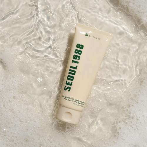 K-Secret: SEOUL 1988 Pine Cica 1% + Probiotics Cleansing Foam 150ml