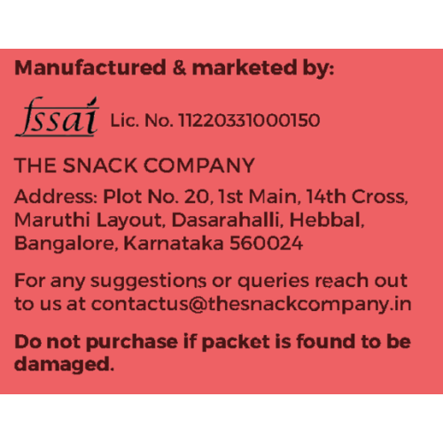 The Snack Company: Roasted Cashews - Peri Peri 125gm | Roasted not Fried | No added preservatives, healthy and tasty dry fruit snack