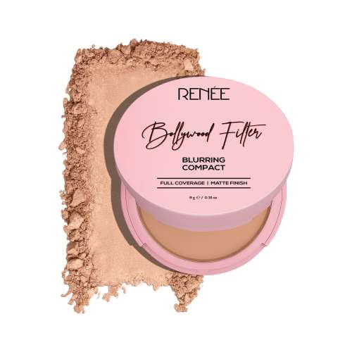 Renee Cosmetics: Bollywood Filter Blurring Compact 06 Fudge Fuzz 9gm