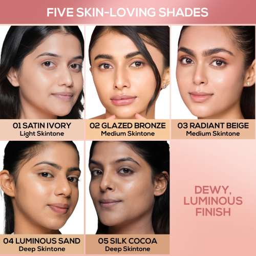 Renee Cosmetics: Lumi Glow Highlighting Foundation 04 Luminous Sand 30ml