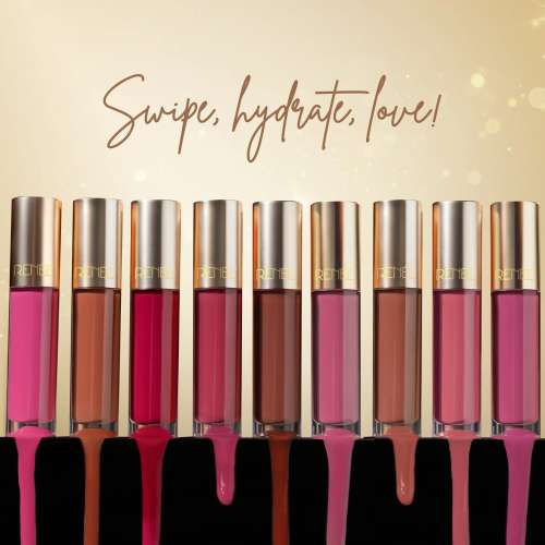 Renee Cosmetics: H2O Hydrating Liquid Lipstick Chestnut Drops 4ml