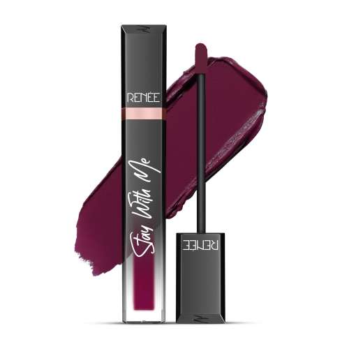 Renee Cosmetics: Stay With Me Liquid LipstickÂ -05 Thirst of Wine 6ml