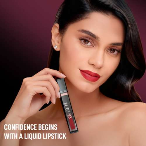 Renee Cosmetics: Stay With Me Liquid LipstickÂ -05 Thirst of Wine 6ml