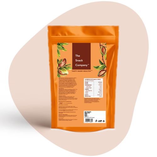 The Snack Company: Nuts Combo: Salt & Pepper Cashew 100gm & Smoky Barbeque Almonds 100gm | Tea Time Snack | Dry-fruit Snacks | Roasted not fried