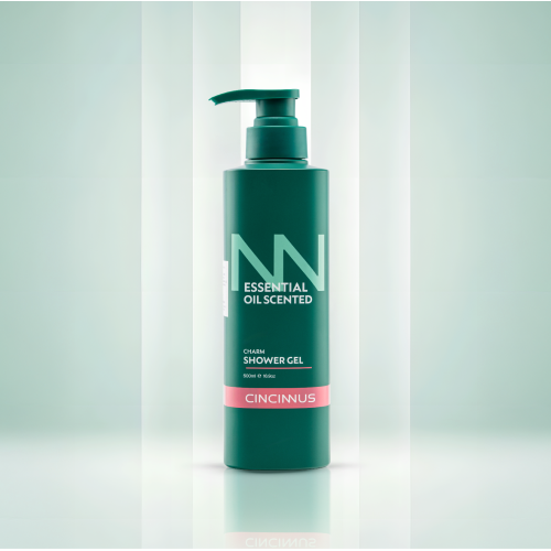 CINCINNUS: Essential Oil Scented Charm Shower Gel 500ml