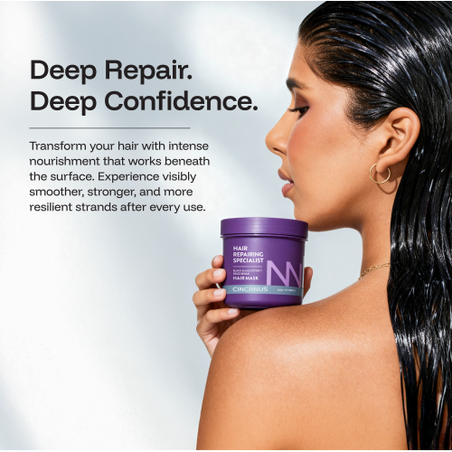 CINCINNUS: Black Algae Extract Frizz Repair Hair Mask 500ml