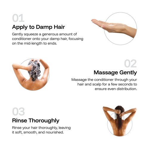 CINCINNUS: Essential Oil Scented Nourish And Repair Conditioner For All Hair Type 500ml