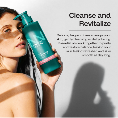 CINCINNUS: Essential Oil Scented Charm Shower Gel 500ml