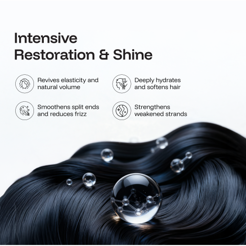 CINCINNUS: Black Algae Extract Frizz Repair Hair Mask 500ml