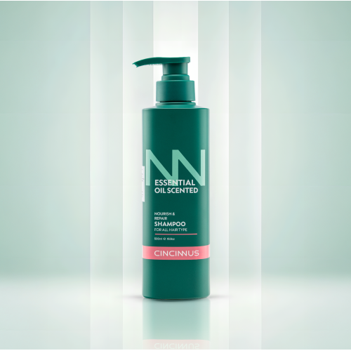 CINCINNUS: Essential Oil Scented Nourish And Repair Shampoo For All Hair Type 500ml