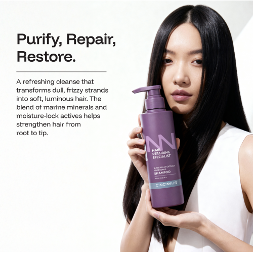 CINCINNUS: Black Algae Extract Frizz Repair Shampoo 500ml
