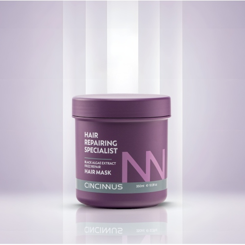 CINCINNUS: Black Algae Extract Frizz Repair Hair Mask 350ml