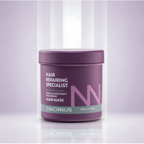 CINCINNUS: Black Algae Extract Frizz Repair Hair Mask 500ml