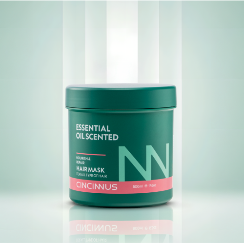 CINCINNUS: Essential Oil Scented Nourish And Repair Hair mask For All Hair Type 500ml