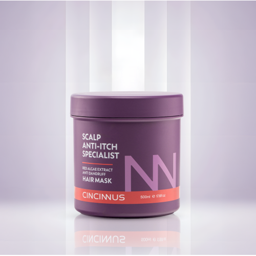 CINCINNUS: Red Algae Extract Anti Dandruff Hair mask 500ml