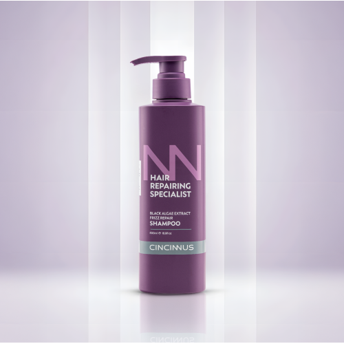 CINCINNUS: Black Algae Extract Frizz Repair Shampoo 500ml