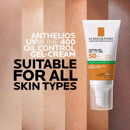 La Roche-Posay: Anthelios UVmune 400 Oil Control SPF 50+ Sunscreen Fluid for Oily & Sensitive Skin 50ml