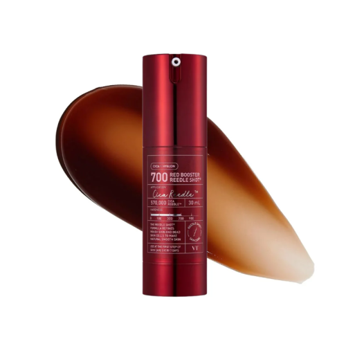 VT Cosmetics: Red Booster Reedle Shot 700 | Deep Energy Boosting | Intensive Micro-Needling | Glow Boost | Skin Renewal | 30ml