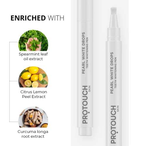 Protouch: Teeth Whitening Duo | Teeth Whitening Pen | Hi Shine Toothpaste | Teeth Whitening, Cavity Prevention and Superior Cleaning