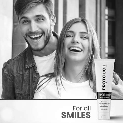 Protouch: Teeth Whitening Duo | Teeth Whitening Pen | Hi Shine Toothpaste | Teeth Whitening, Cavity Prevention and Superior Cleaning