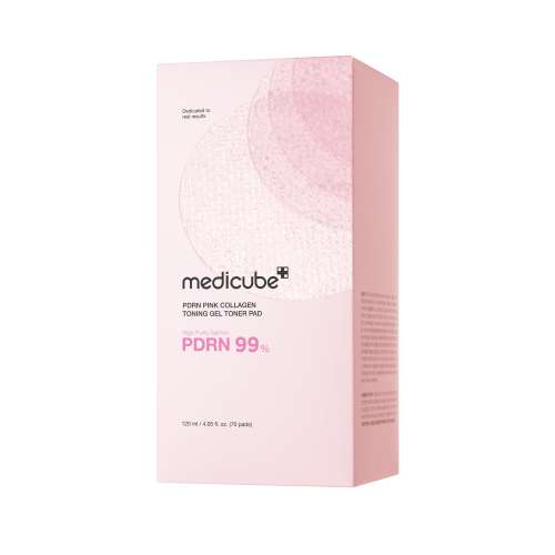 Medicube: PDRN Pink Collagen Toning Gel Toner Pad 120ml*70ea
