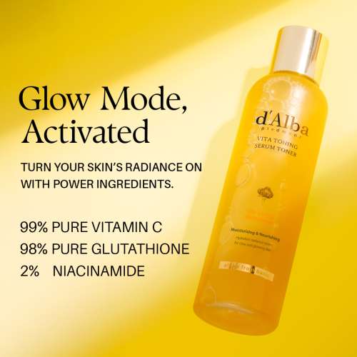 d'Alba: Vita Toning Serum Toner 180ml