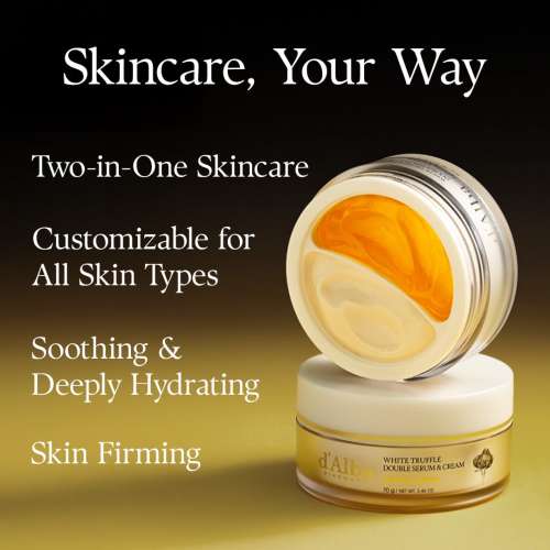 d'Alba: White Truffle Double Serum & Cream 70gm