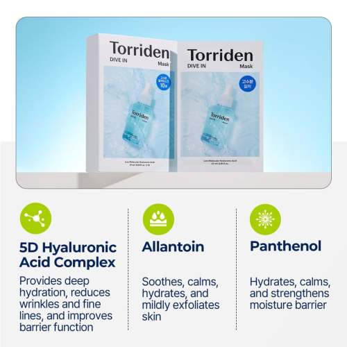 Torriden: Torriden Dive In Mask 27ml
