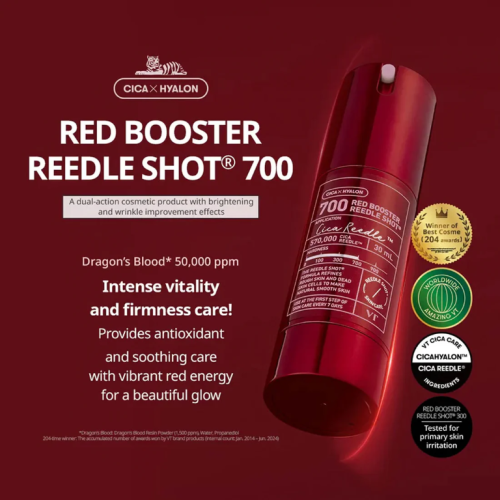 VT Cosmetics: Red Booster Reedle Shot 700 - 30ml