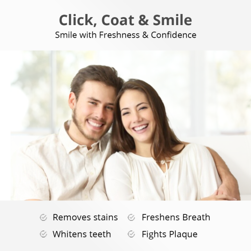 Protouch: Pearl White Drops | Teeth Whitening Pen Gel | Whiter Teeth & Fresher Breath for a Brighter Smile on-the-go | Enamel Safe| For Men & Women (Pack of 2)