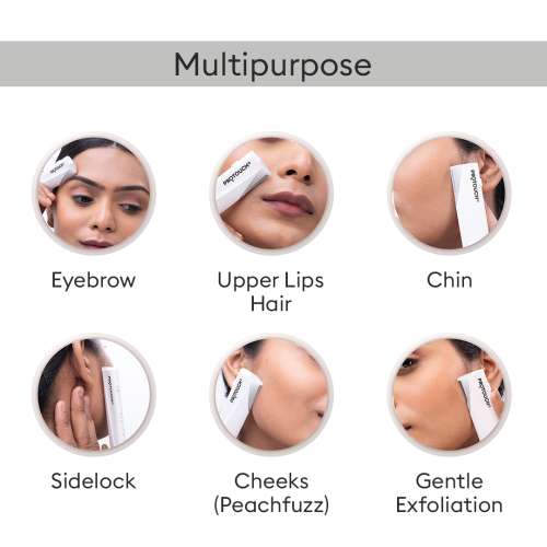 Protouch: Dermaplaning Eyebrow Grooming Attachments