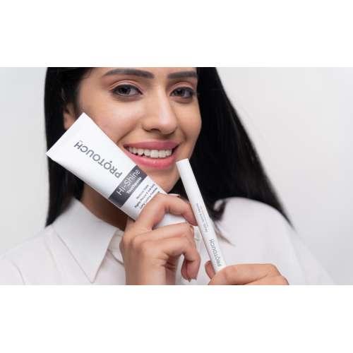 Protouch: Teeth Whitening Duo | Teeth Whitening Pen | Hi Shine Toothpaste | Teeth Whitening, Cavity Prevention and Superior Cleaning