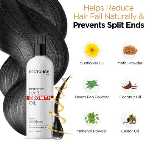 Protouch: Hair Oil For Men And Women 100ml Pack of 2
