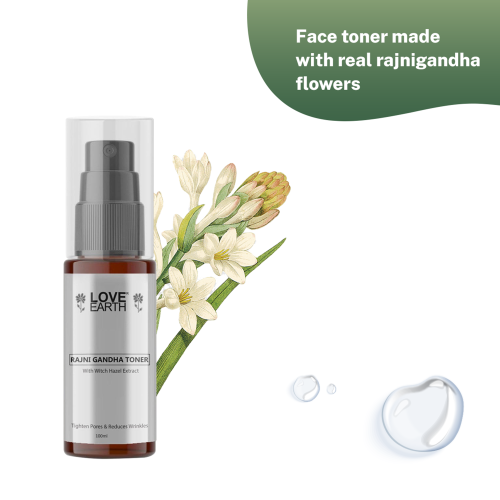 Love Earth: Rajni Gandha Toner 100ml