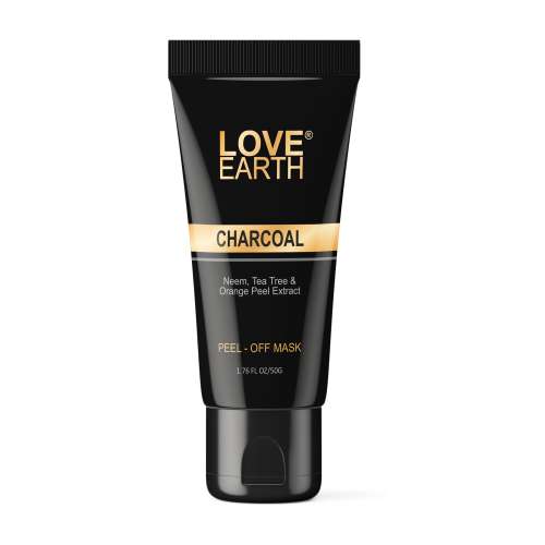 Love Earth: Charcoal Peel Off Mask 50gm