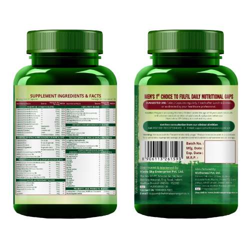 Vlado's Himalayan Organics: Liposomal Multivitamin Adult 50+ with 75+ Ingredients | Daily Health Supplement with 9+ Powerful Blends | Supports Energy, Immunity, Brain, Heart & Eye Health | 60 Veg Capsules