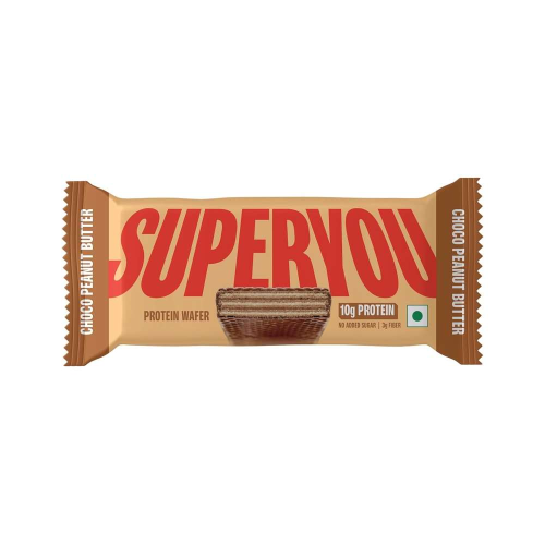 SuperYou: Protein Wafer DuoX2 - Choco Peanut Butter & Chocolate