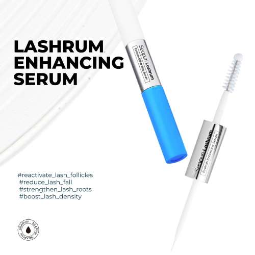 Seapuri: Lashrum Eyelash Enhancing Serum | Reduces Breakage |Safe for Sensitive Eyes | Promotes Natural Growth | 10g