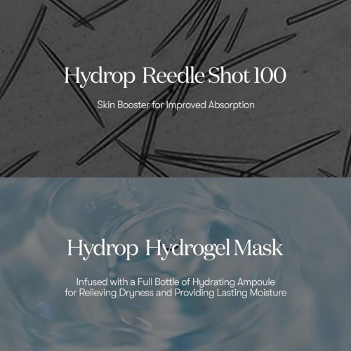 VT Cosmetics: Hydrop Reedle Shot 100hl 2-Step Mask | Hydrating | Soothing | Skin Repair | Glow Care | 1.5gm