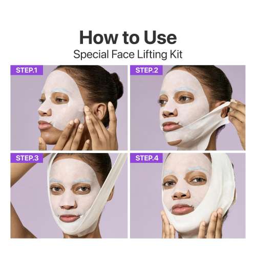 Numbuzin: No.9+ Nad+ Bio Lifting-Sil Full Face Mask 28ml*4ea